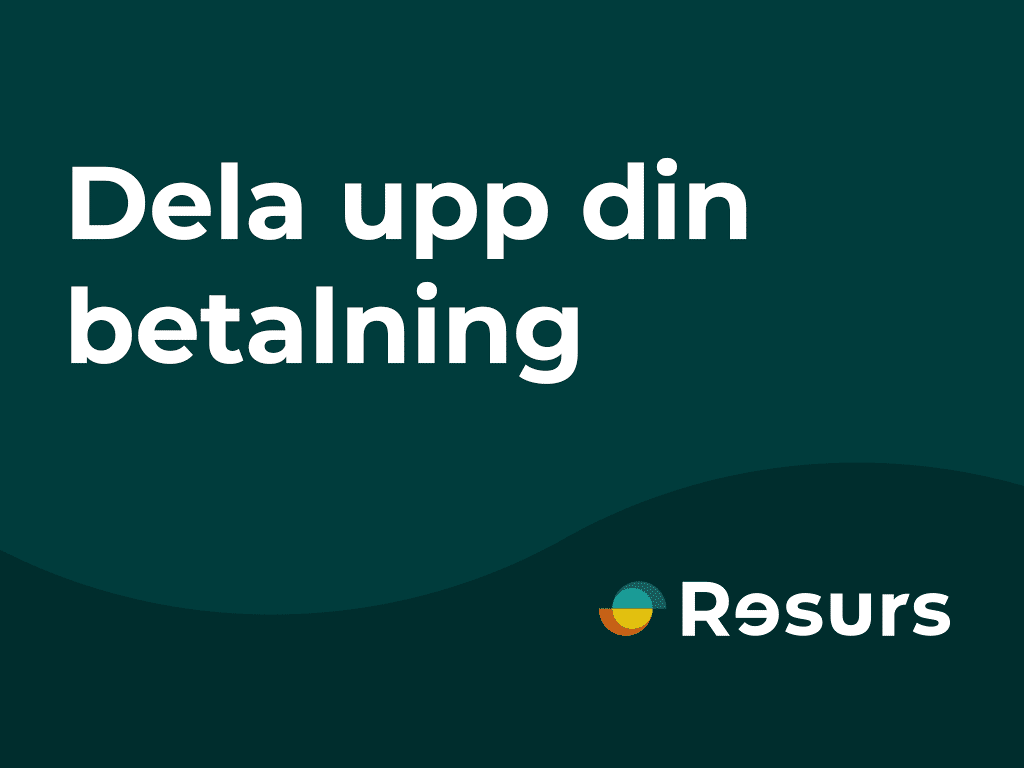 dela upp din betalning med resurs bank